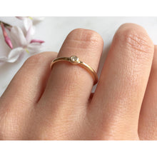 Load image into Gallery viewer, Heart x Diamond Ring