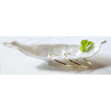 Load image into Gallery viewer, Moonstone x Gold Hoops