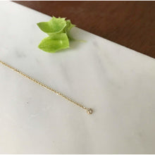 Load image into Gallery viewer, Opal x Diamond Lariat