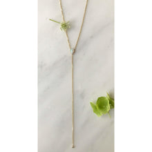 Load image into Gallery viewer, Opal x Diamond Lariat