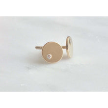 Load image into Gallery viewer, Gold Circles Earrings